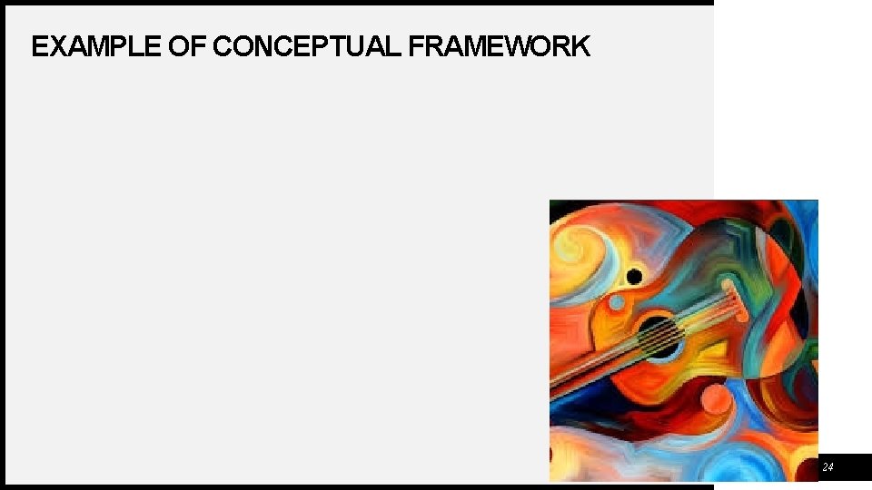 EXAMPLE OF CONCEPTUAL FRAMEWORK FIRST UP CONSULTANTS 24 