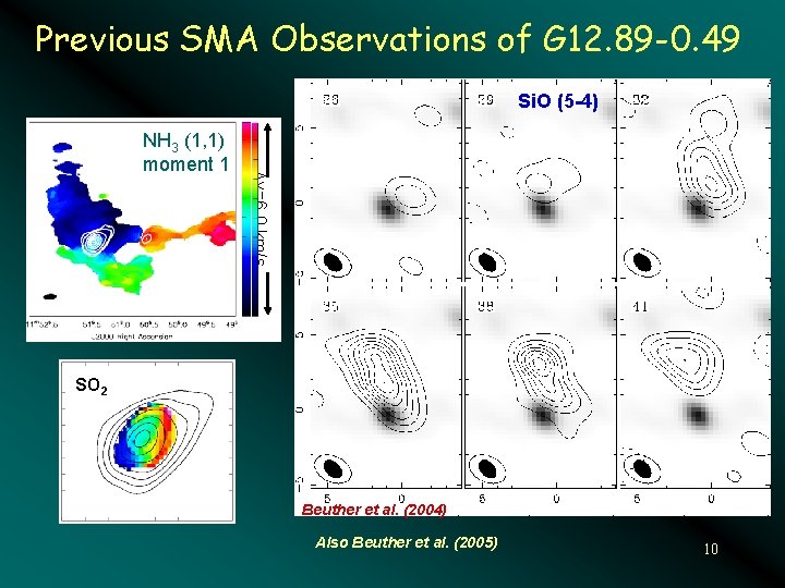 Previous SMA Observations of G 12. 89 -0. 49 Si. O (5 -4) Dv=6.