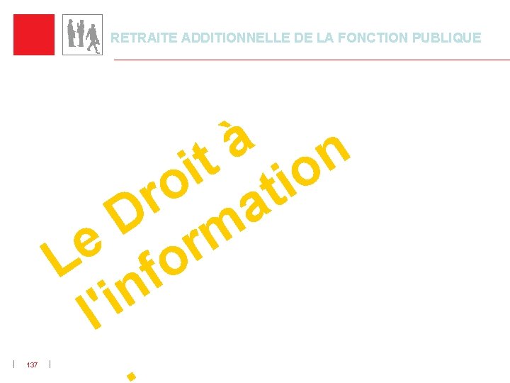 RETRAITE ADDITIONNELLE DE LA FONCTION PUBLIQUE à n t i o t r a