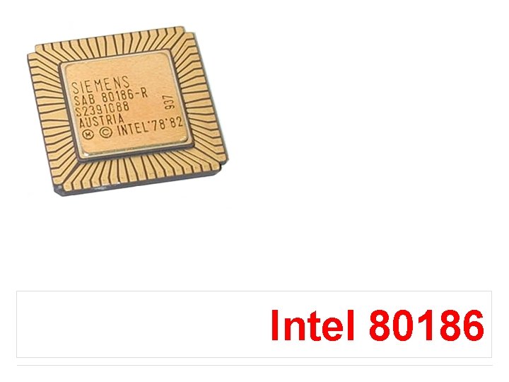 Intel 80186 