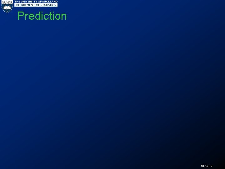 Prediction Slide 39 