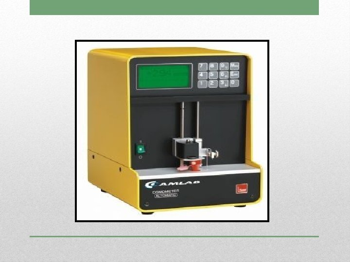 Lab 6 Measurement of osmolality using a digital