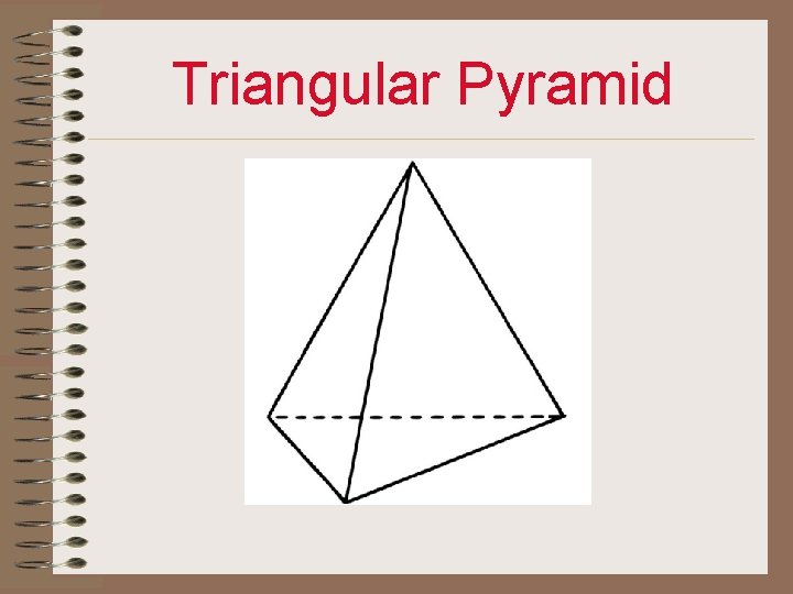 Triangular Pyramid 