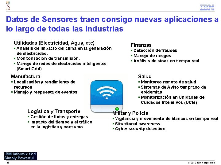 Datos de Sensores traen consigo nuevas aplicaciones a lo largo de todas las Industrias