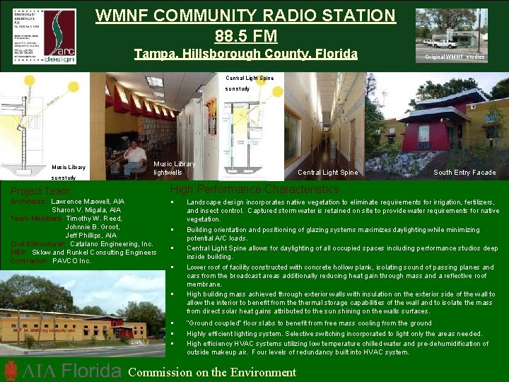 WMNF COMMUNITY RADIO STATION 88. 5 FM Tampa, Hillsborough County, Florida Original WMNF studios