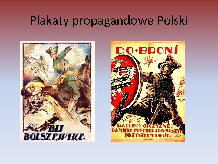 Plakaty propagandowe Polski 