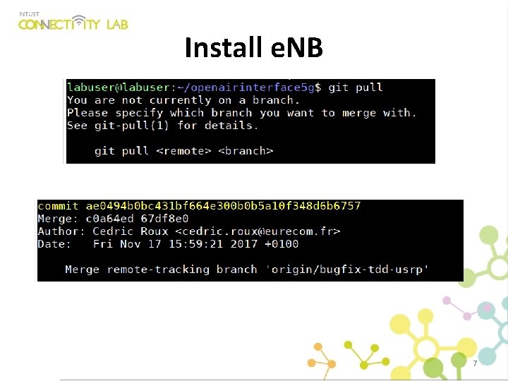 Install e. NB 7 