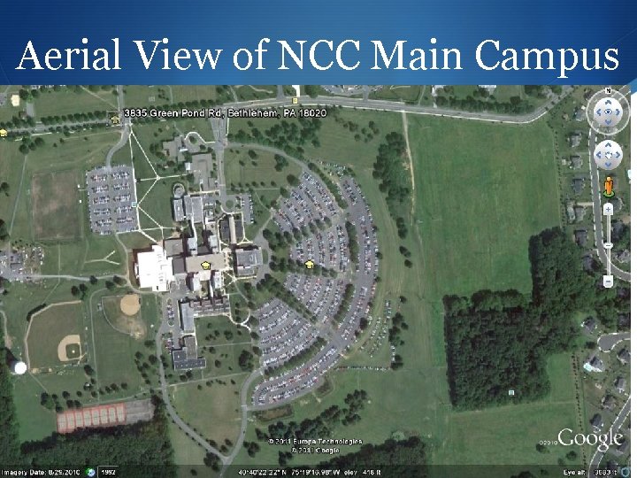 Aerial View of NCC Main Campus 