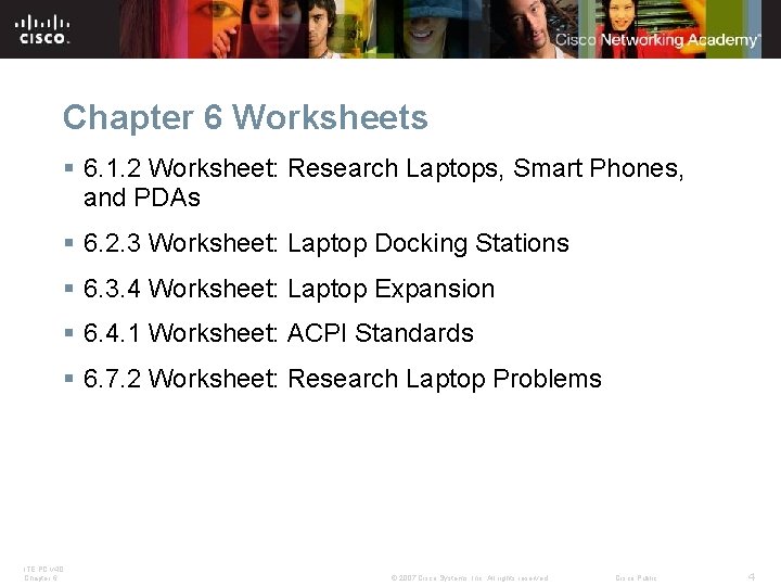 Chapter 6 Worksheets § 6. 1. 2 Worksheet: Research Laptops, Smart Phones, and PDAs