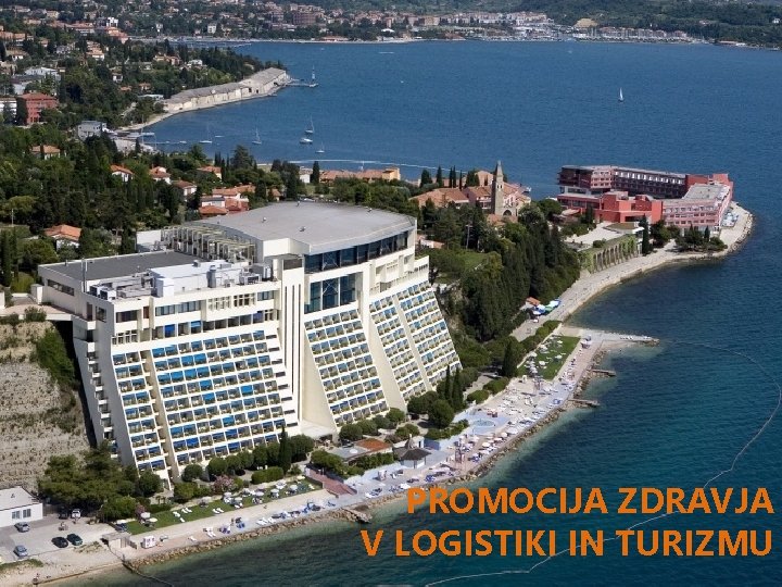 PROMOCIJA ZDRAVJA V LOGISTIKI IN TURIZMU 