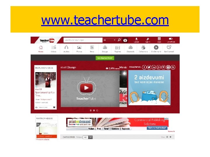 www. teachertube. com 