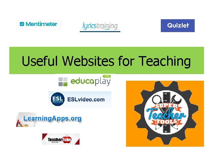 Useful Websites for Teaching 