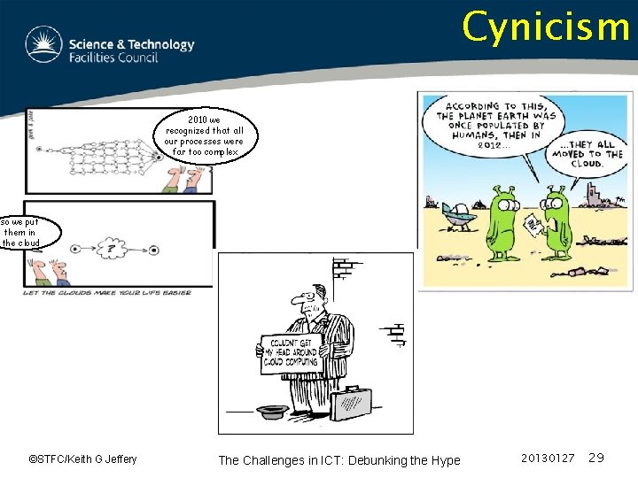 Cynicism 2010 we recognized that all our processes were far too complex so we
