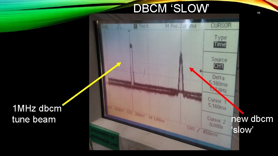 DBCM ‘SLOW’ 1 MHz dbcm tune beam 16 new dbcm ‘slow’ 