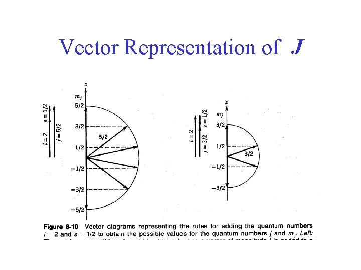 Vector Representation of J 