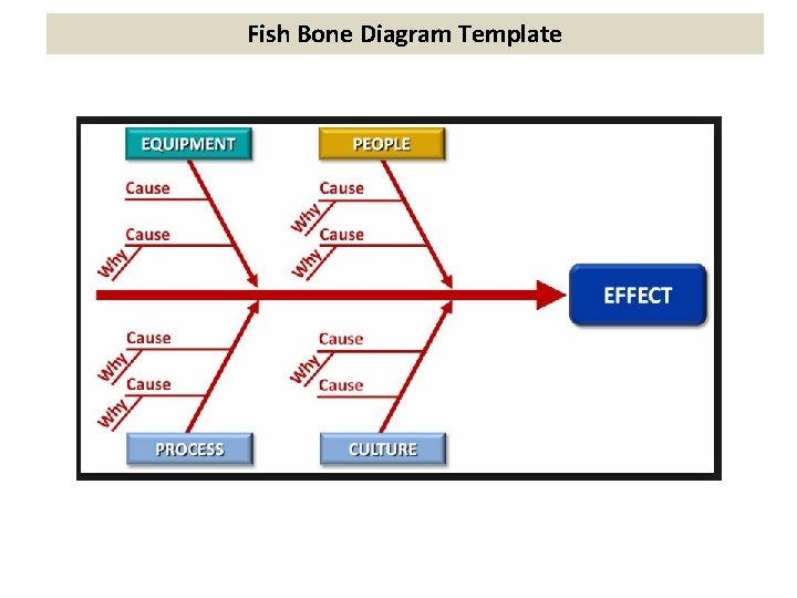Fish Bone Diagram Template 