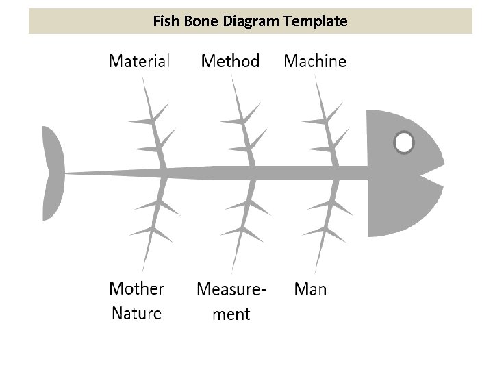 Fish Bone Diagram Template 