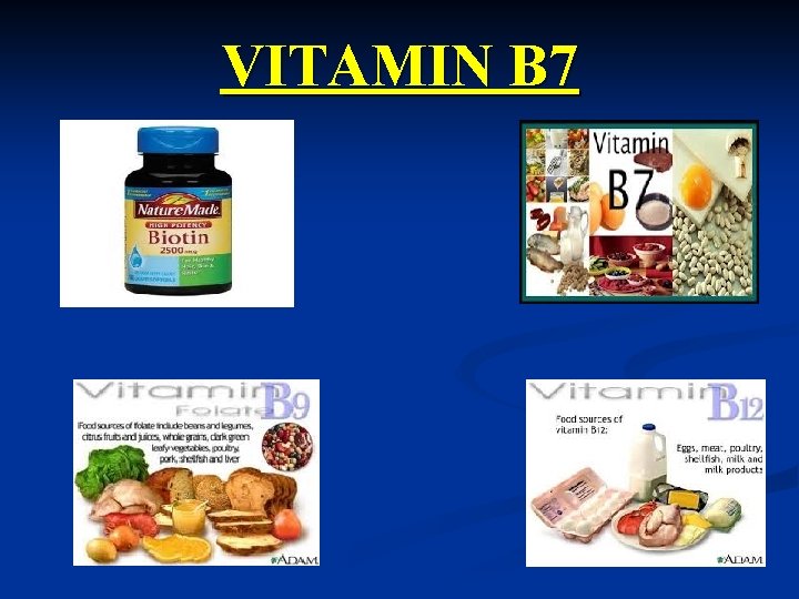 VITAMIN B 7 