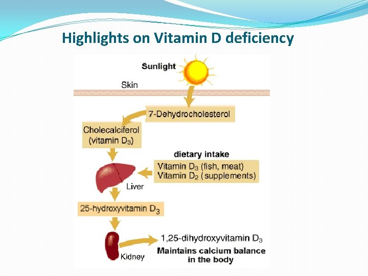 Highlights on Vitamin D deficiency 