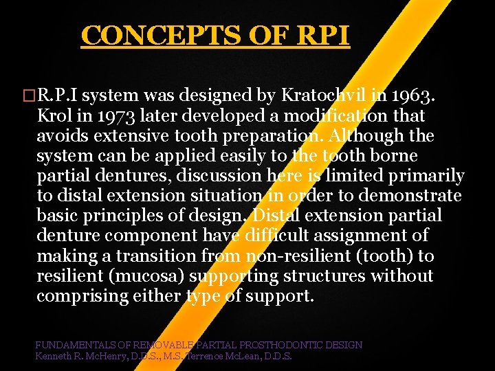 CONCEPTS OF RPI �R. P. I system was designed by Kratochvil in 1963. Krol CONCEPTS OF RPI �R. P. I system was designed by Kratochvil in 1963. Krol
