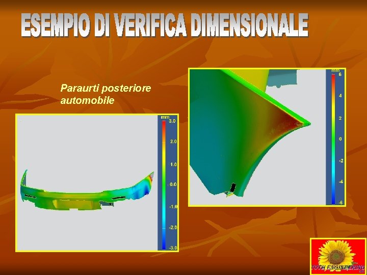 Paraurti posteriore automobile 