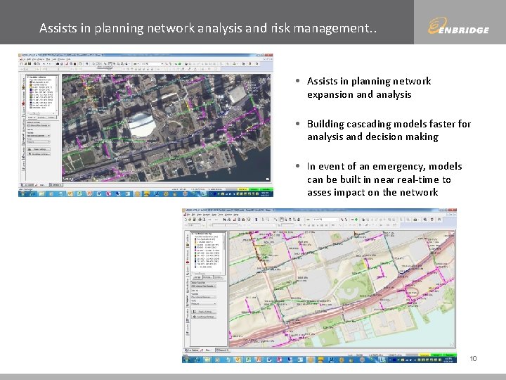 Assists in planning network analysis and risk management. . • Assists in planning network