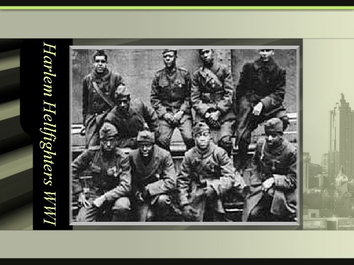 Harlem Hellfighters WWI 