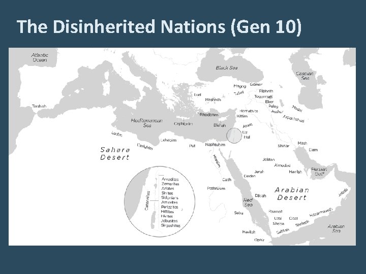 The Disinherited Nations (Gen 10) 