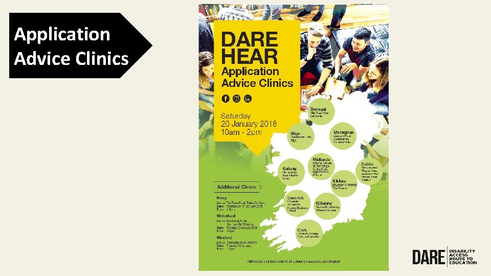 Application Advice Clinics 