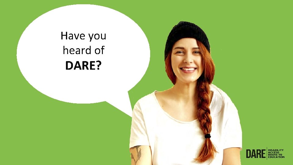 Have you heard of DARE? 