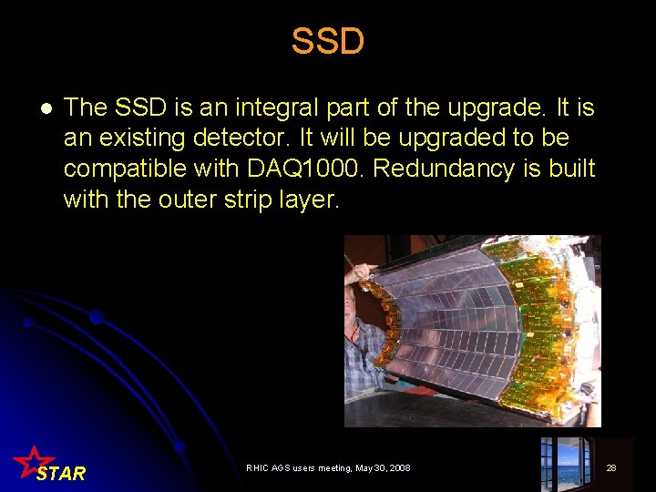 SSD l The SSD is an integral part of the upgrade. It is an