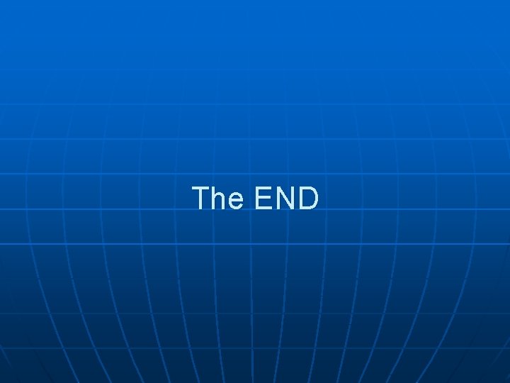 The END 