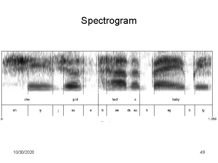 Spectrogram 10/30/2020 49 