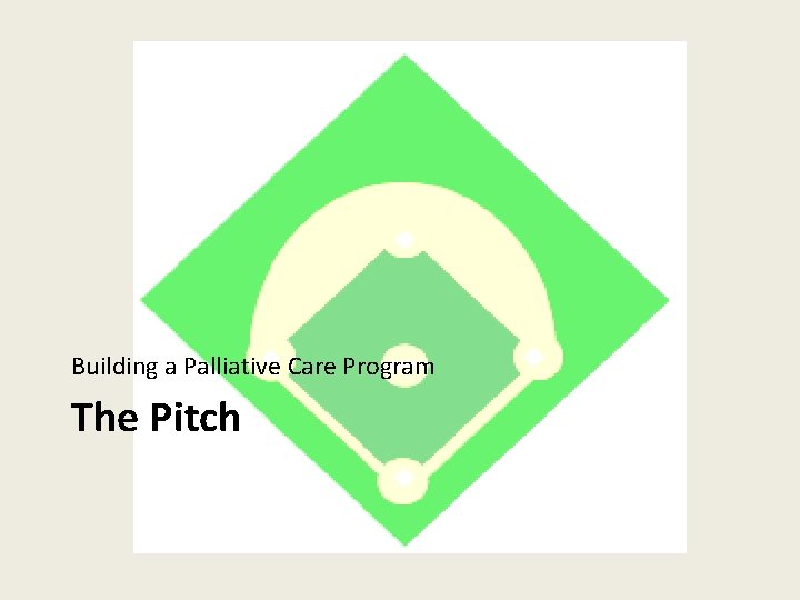 Building a Palliative Care Program The Pitch 