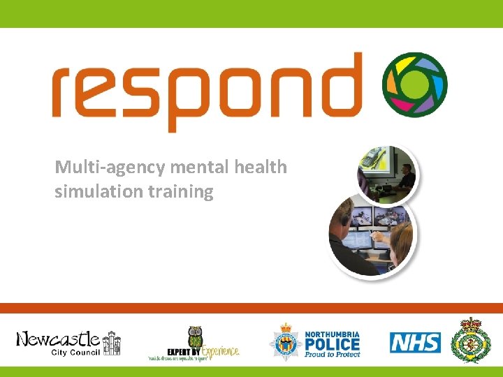 Multi-agency mental health simulation training 