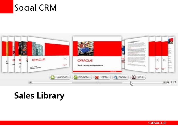 Social CRM Sales Library 