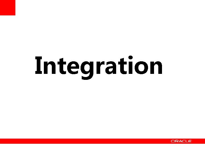 Integration 