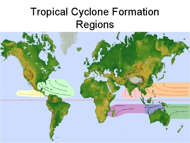 Tropical Cyclone Formation Regions 
