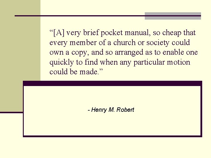 “[A] very brief pocket manual, so cheap that every member of a church or