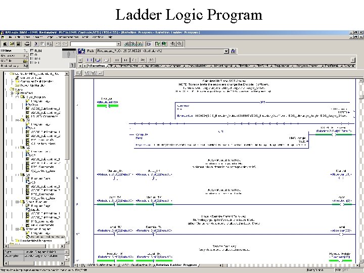 Ladder Logic Program 