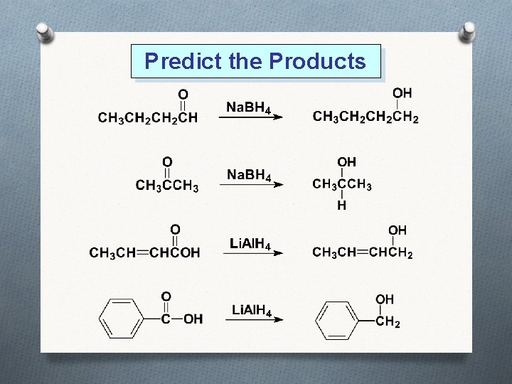 Predict the Products 