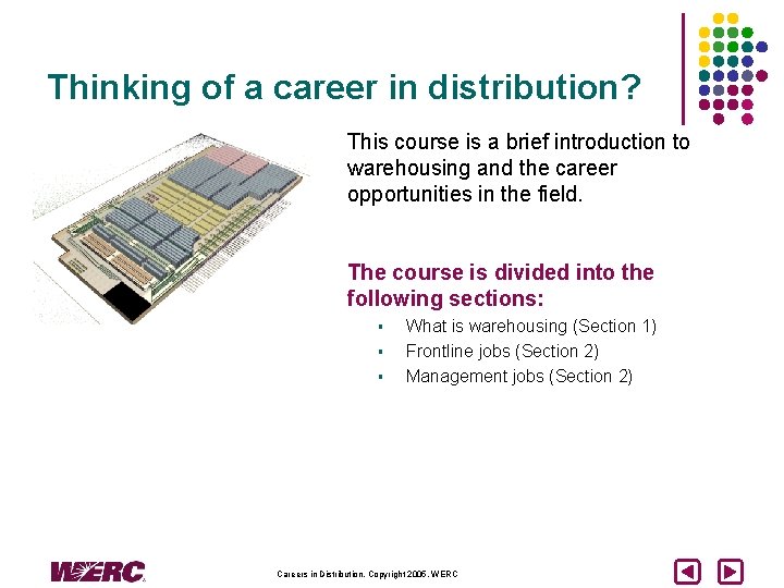 Thinking of a career in distribution? This course is a brief introduction to warehousing