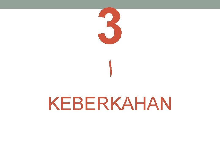 3 ﺍ KEBERKAHAN 