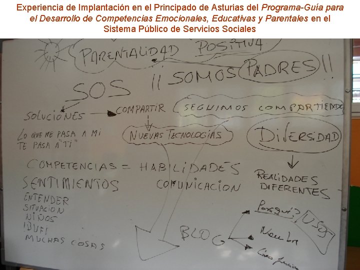 Experiencia de Implantación en el Principado de Asturias del Programa-Guía para el Desarrollo de