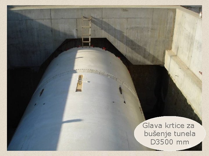 Glava krtice za bušenje tunela D 3500 mm 36 