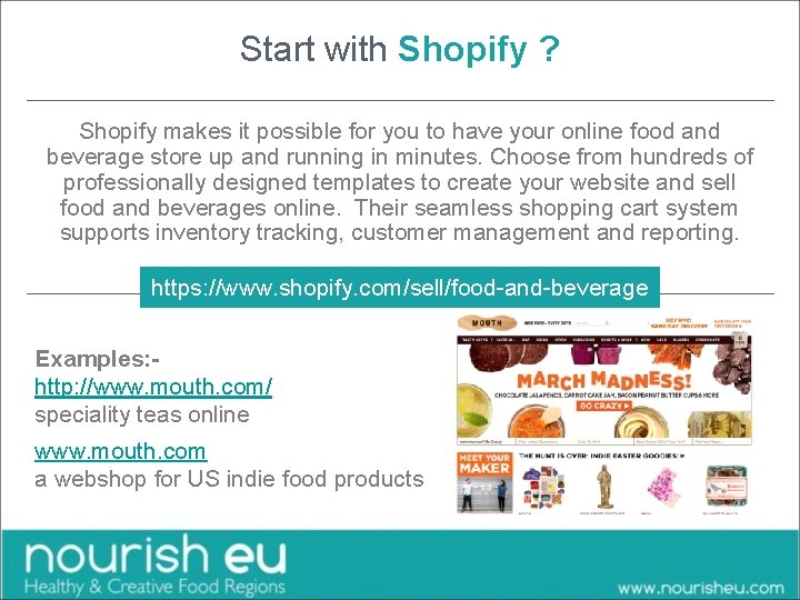 Start with Shopify ? Shopify makes it possible for you to have your online Start with Shopify ? Shopify makes it possible for you to have your online