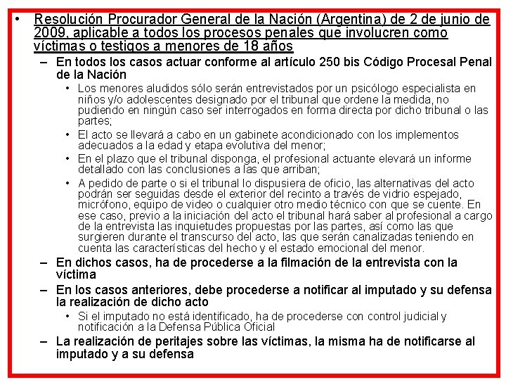  • Resolución Procurador General de la Nación (Argentina) de 2 de junio de