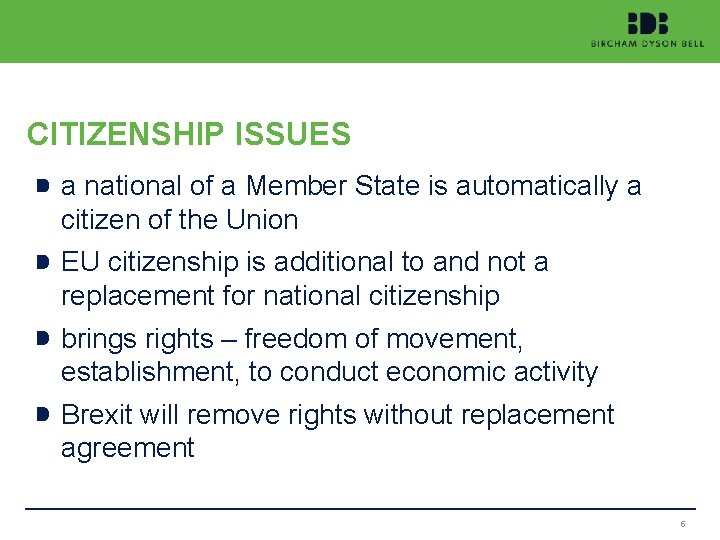 CITIZENSHIP ISSUES a national of a Member State is automatically a citizen of the