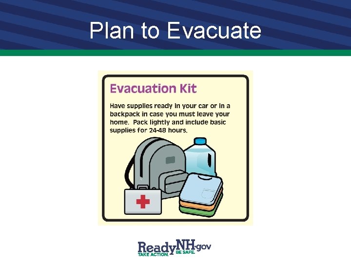Plan to Evacuate 