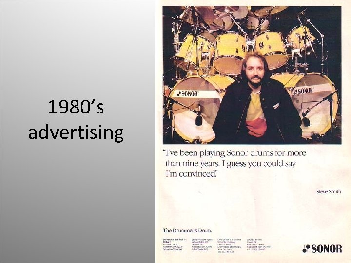 1980’s advertising 